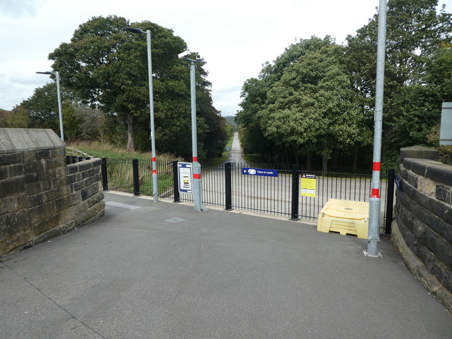 Apperley Bridge platform 1 entrance