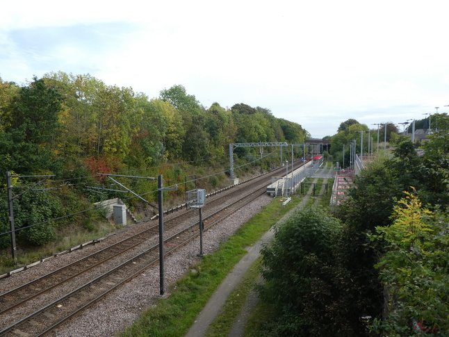 Apperley Bridge platform 2
