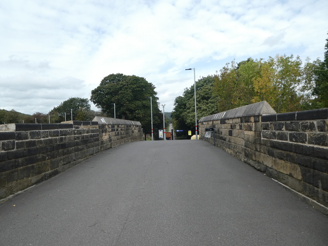 On the Apperley Bridge
  bridge, looking north