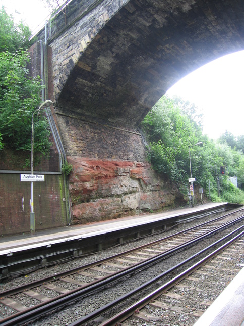 Aughton Park platform 1