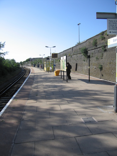 Bank Hall platforms looking north