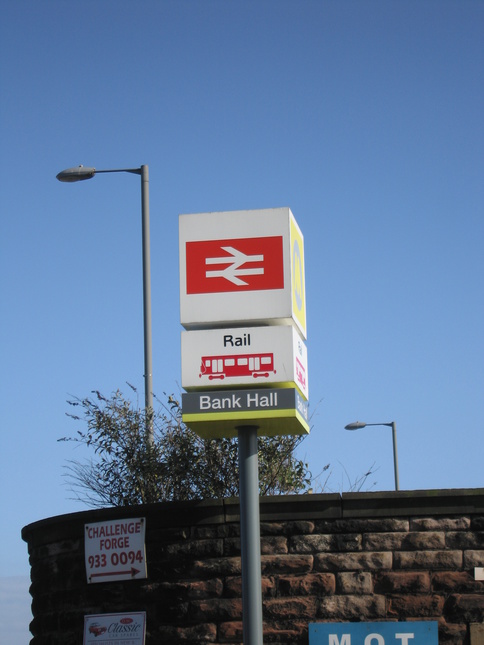 Bank Hall sign