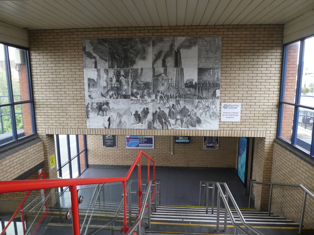 Barnsley platform 1 steps