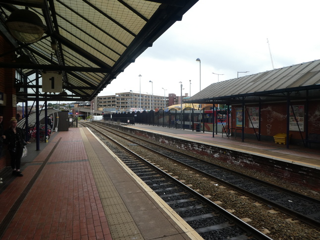 Barnsley platform 1 under canopy