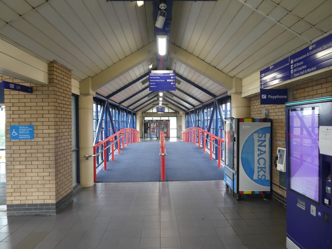 Barnsley railway footbridge