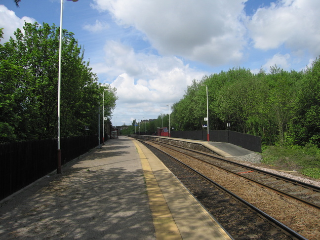 Batley platform 1 lookin north