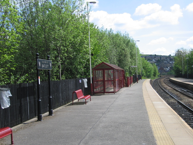 Batley platform 2 looking south