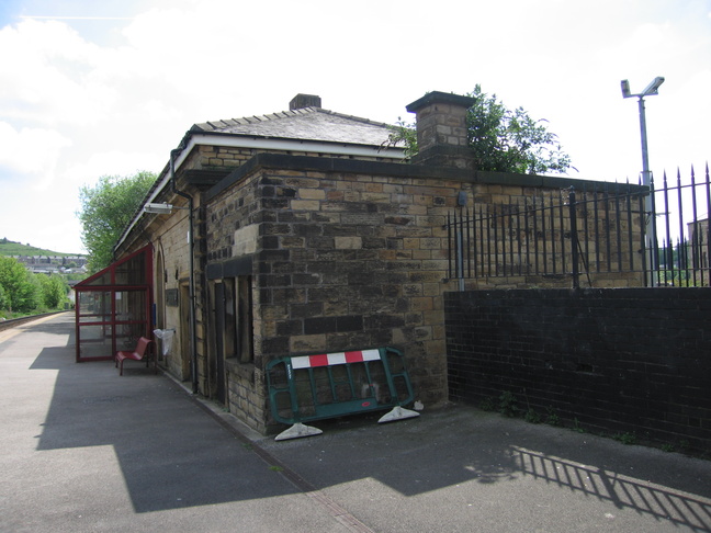 Batley station building north side