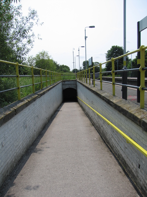 Bebington platform 2 ramp