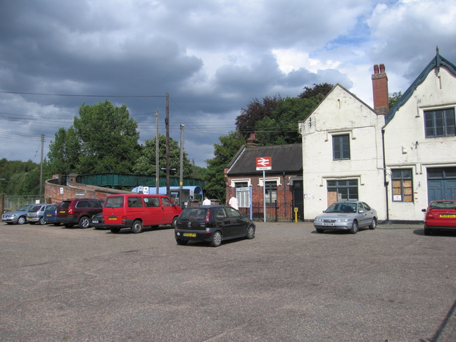 Beccles front, footbridge