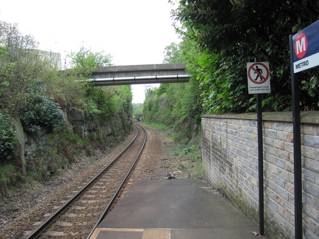 Berry Brow looking north