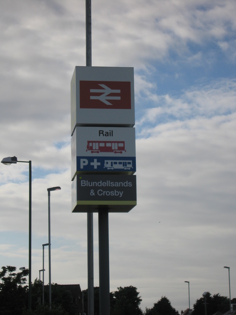 Blundellsands and
Crosby sign