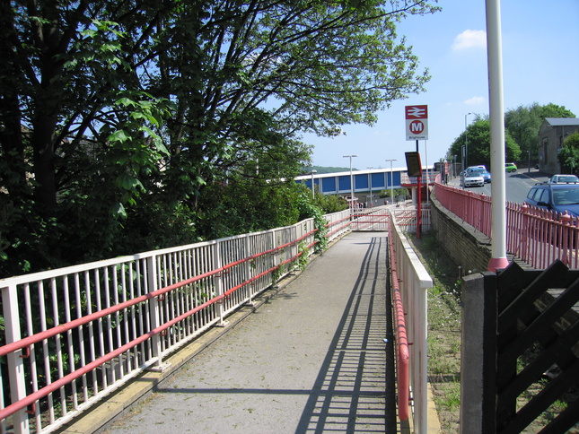 Brighouse platform 2 ramp