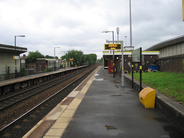 Broad Green platform 1 looking east
