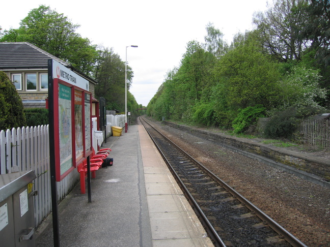 Brockholes platform looking north