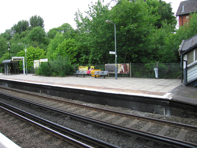 Bromborough platform 1