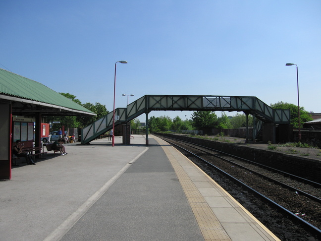 Castleford platform 1 looking east