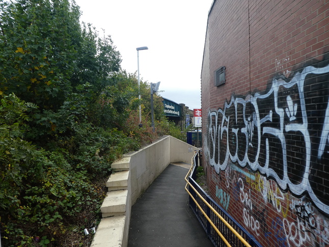 Chapeltown platform 2 southern exit