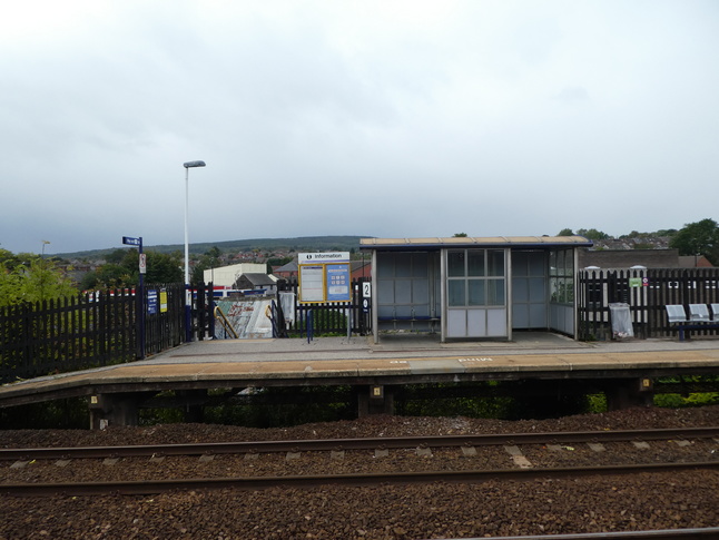 Chapeltown platform 2 shelter
