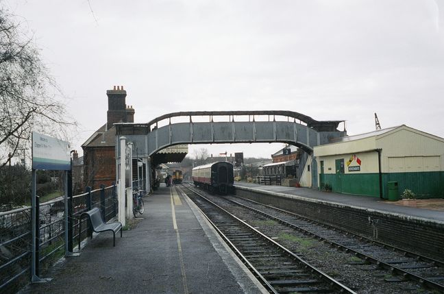 Chappel and Wakes Colne
looking north