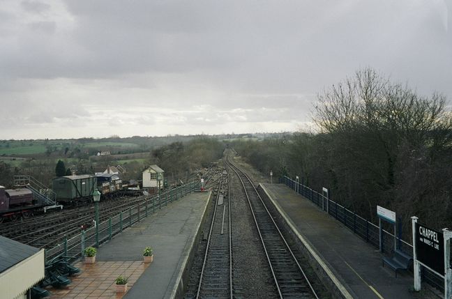 Chappel and Wakes Colne
looking south