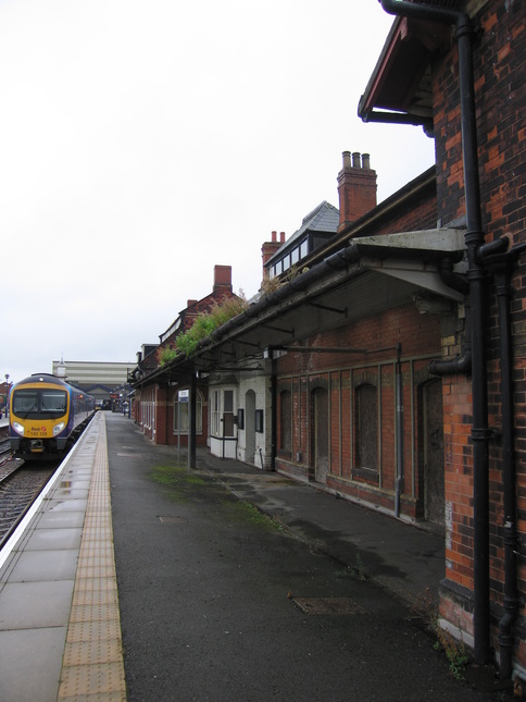 Cleethorpes platform 1 canopy