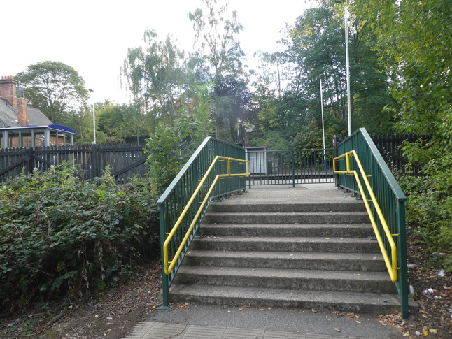 Conisbrough platform 2 entrance