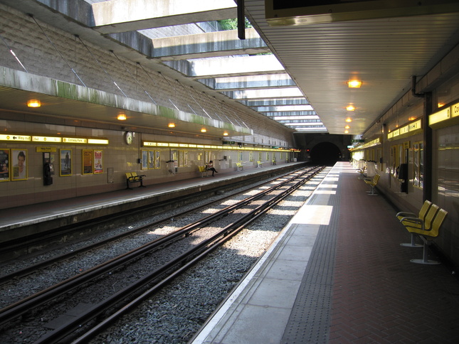 Conway Park platform 1 looking west