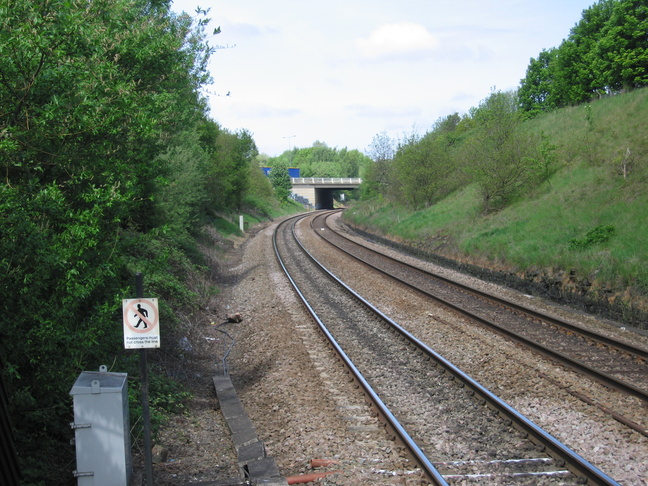 Cottingley looking north
