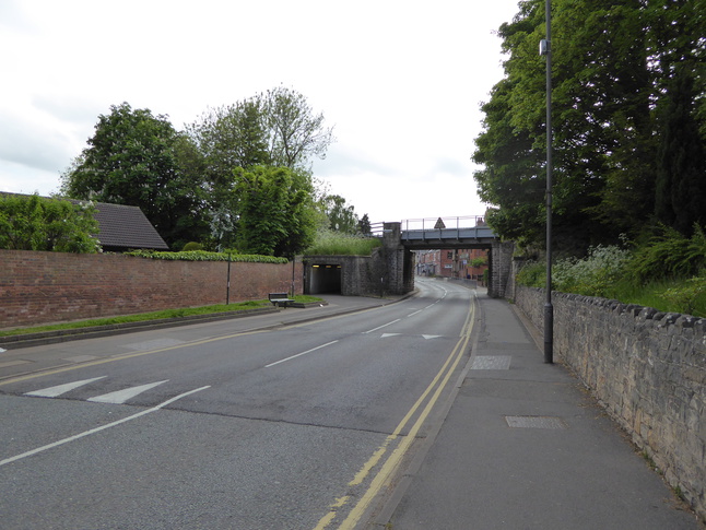 Creswell bridge from east
