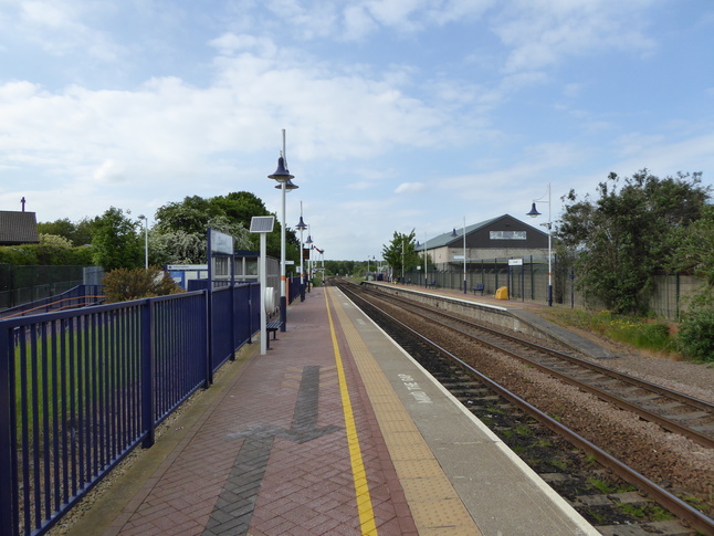 Creswell platforms looking north