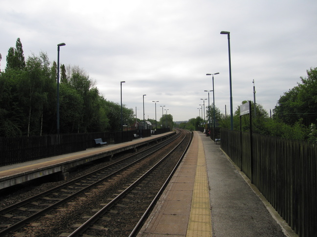 Darton platform 2 looking south
