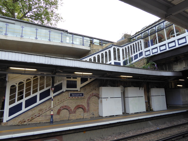 Denmark Hill platform 1 steps