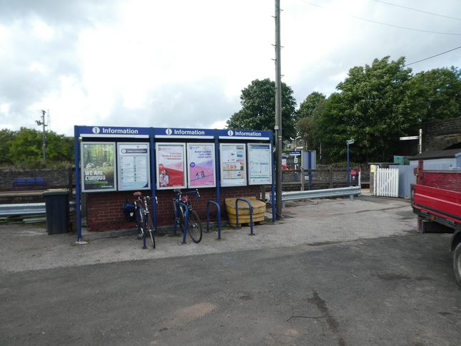 Dove Holes platform 1 entrance
