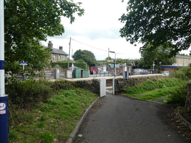 Dove Holes platform 2 entrance