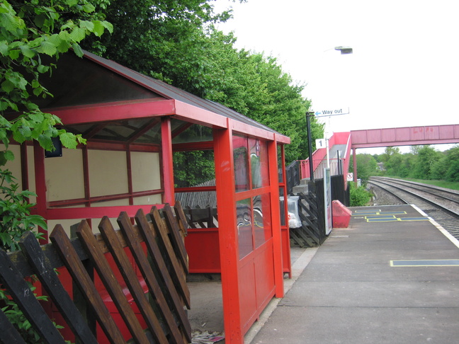 East Garforth platform 1
shelter