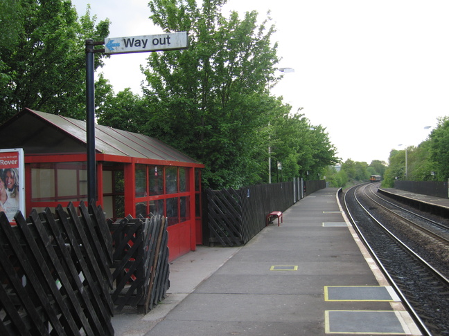 East Garforth platform 2