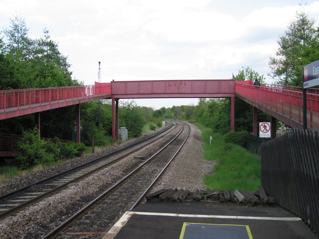East Garforth footbridge