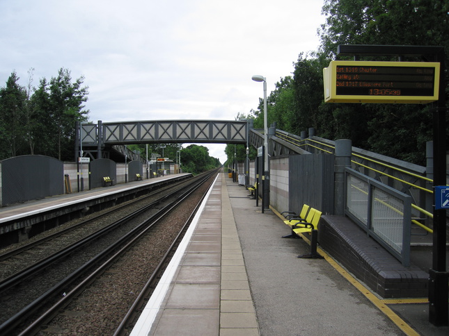 Eastham Rake footbridge