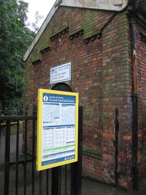 Eccleston Park pumping
station