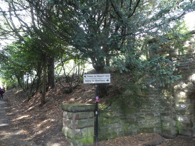 Edale platform 1 approach