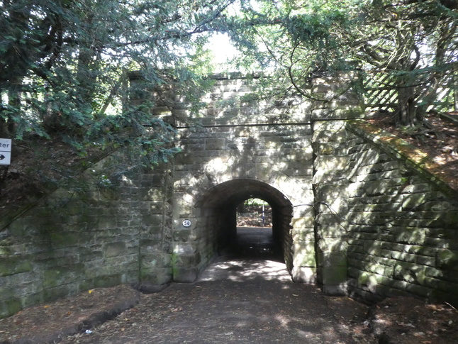 Edale platform 1 subway