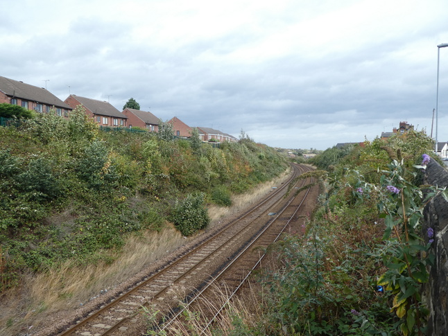 Elsecar looking north from bridge