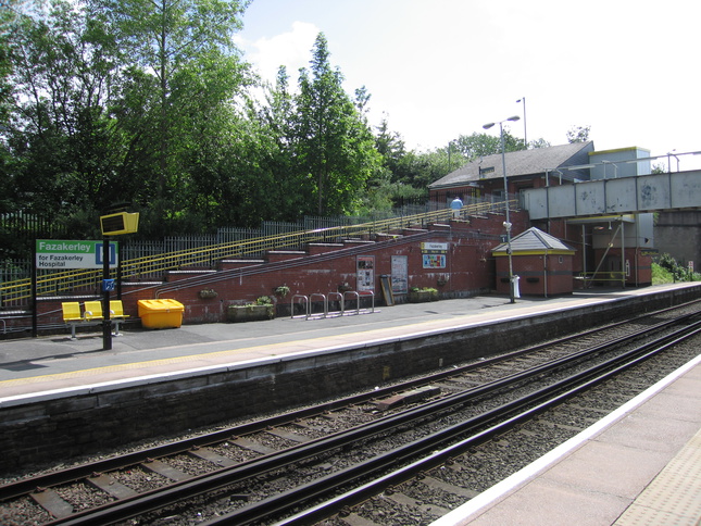 Fazakerley platform 1 exit