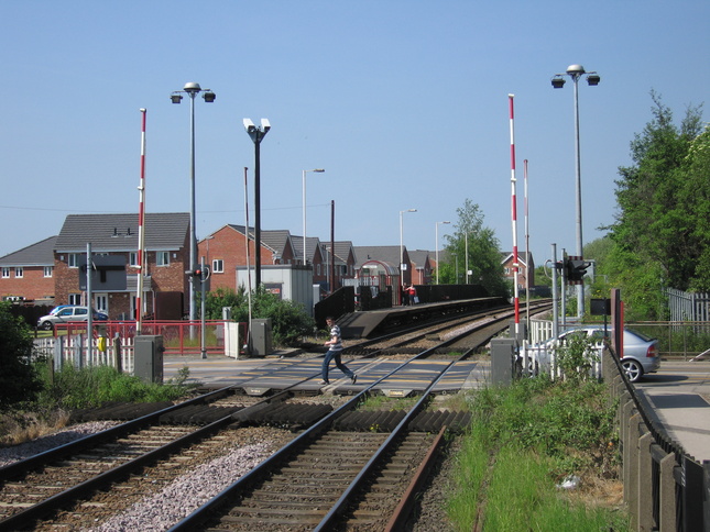 Featherstone level crossing
