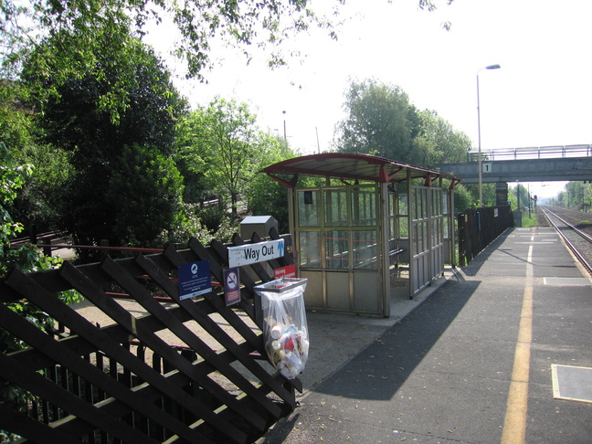 Fitzwilliam platform 1
shelter