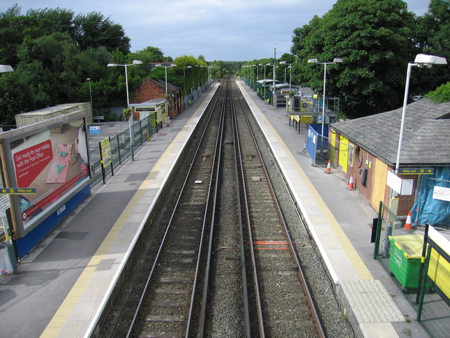 Freshfield from footbridge
looking north