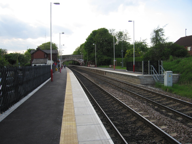 Garforth platform 2 looking west