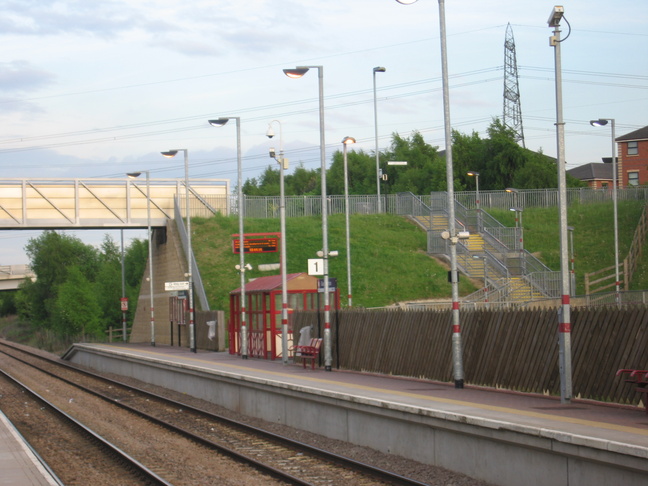 Glasshoughton platform 1