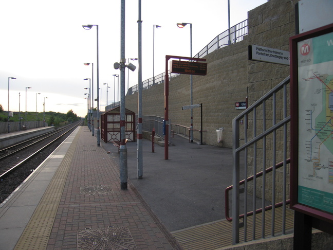 Glasshoughton platform 2